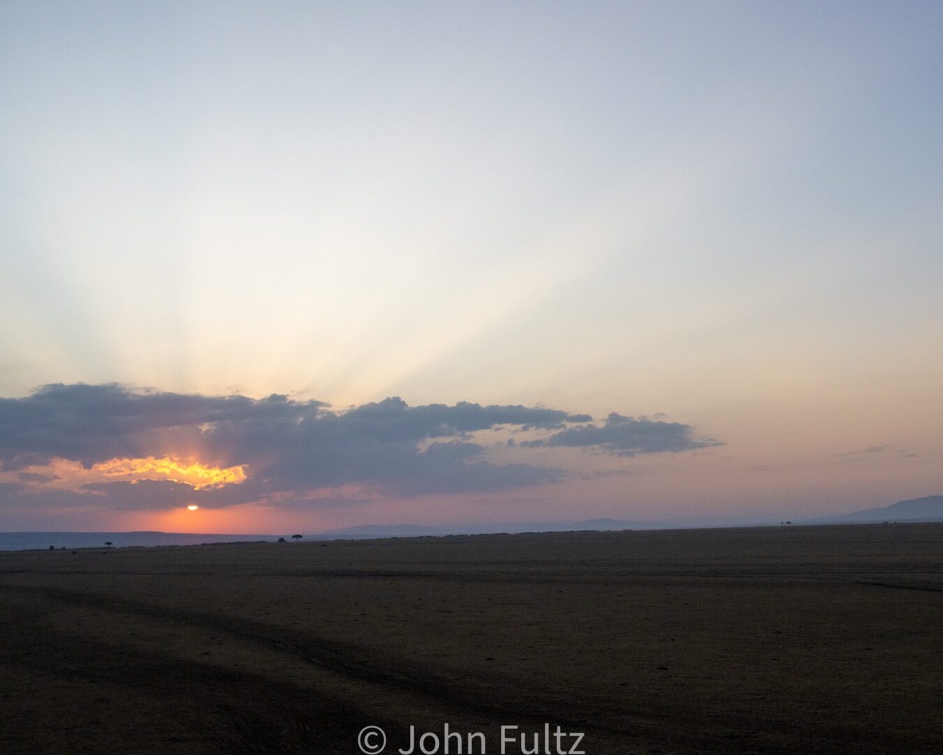 Sunrise from a Hot Air Balloon – Kenya, Africa