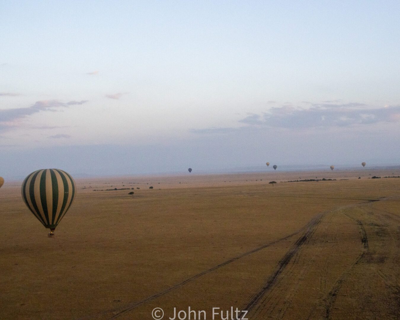 View from a Hot Air Balloon – Kenya, Africa